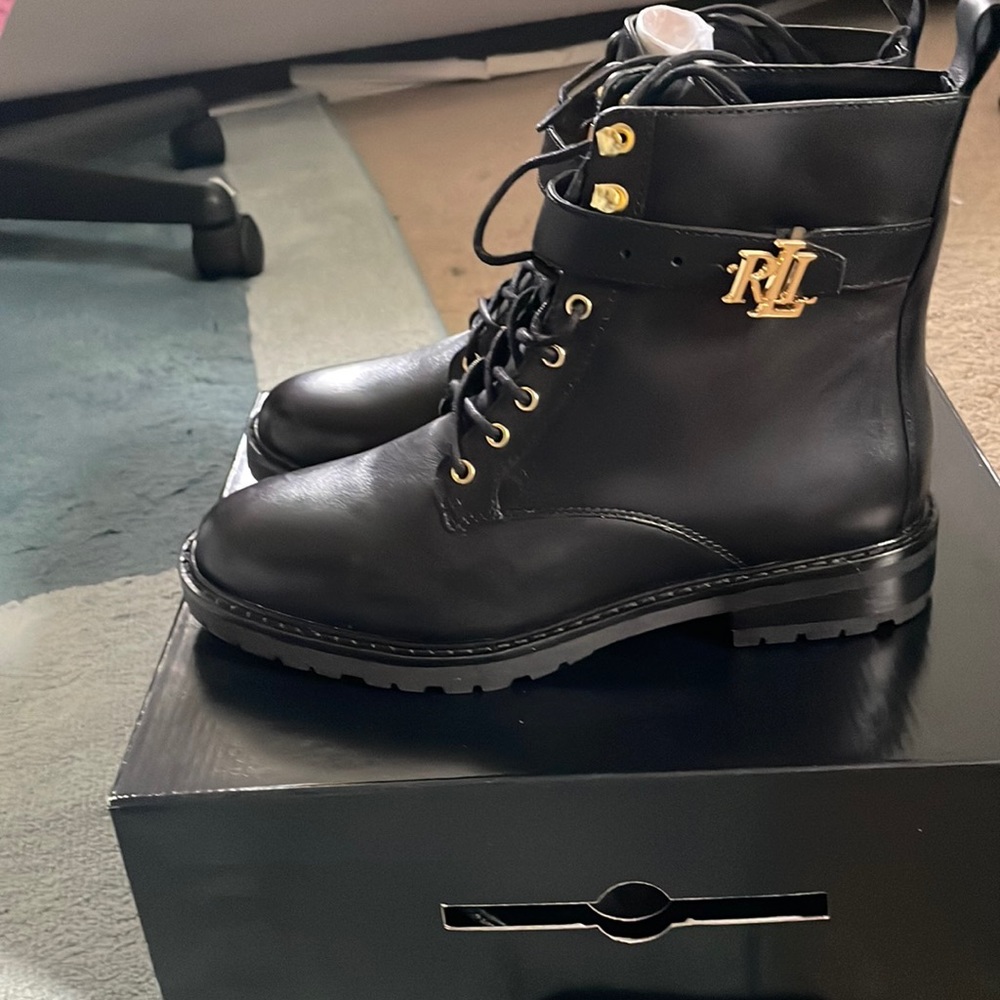 Ralph Lauren Combat Boots